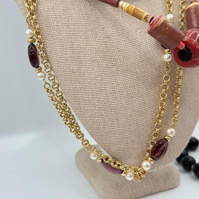 LOT 173: Beaded Necklace Collection
