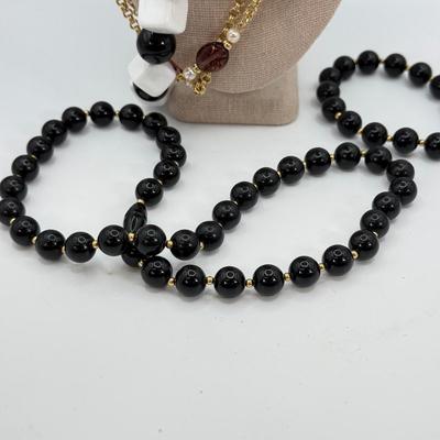 LOT 173: Beaded Necklace Collection