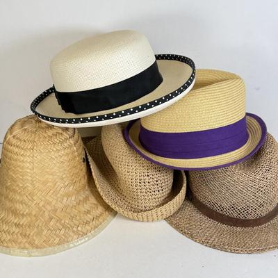 LOT 177: Summer Straw Hats Collection