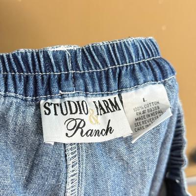 LOT 180: Embroidered Denim Shirts & More
