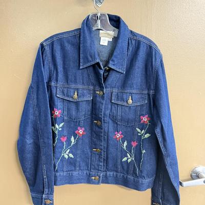 LOT 180: Embroidered Denim Shirts & More