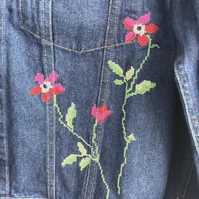 LOT 180: Embroidered Denim Shirts & More