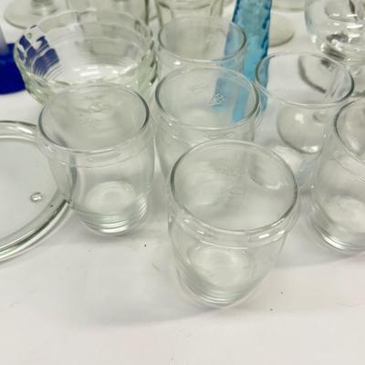LOT 182: Large Lot of Glassware: Branded Stemware, Martini Glasses & More