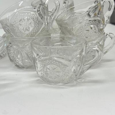 LOT 183: Crystal Collection: Punch Bowl Set & More