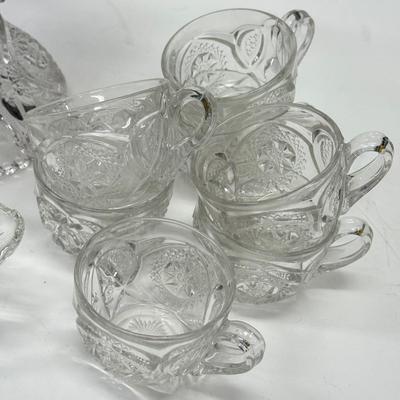 LOT 183: Crystal Collection: Punch Bowl Set & More
