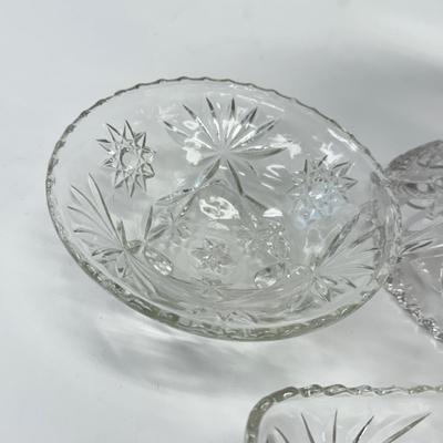 LOT 183: Crystal Collection: Punch Bowl Set & More