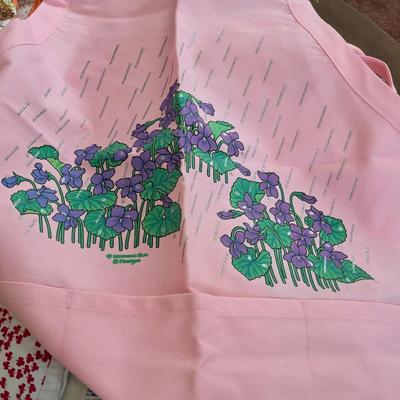 Assorted aprons