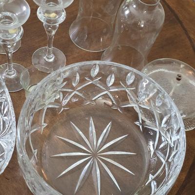 Crystal dishes