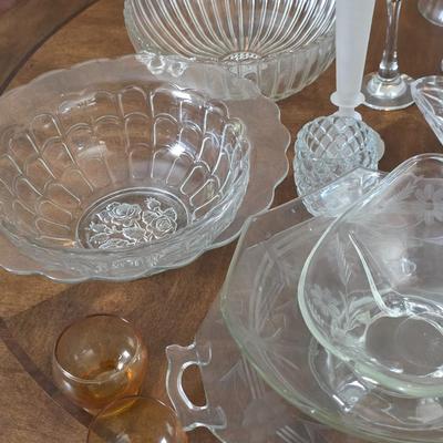 Crystal dishes