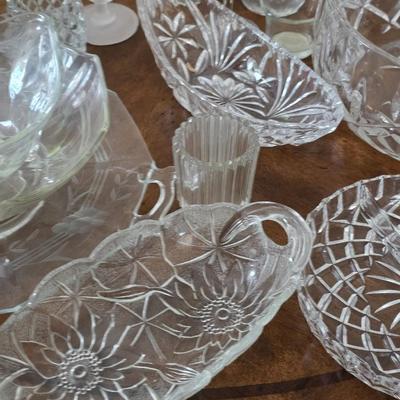 Crystal dishes