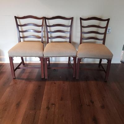 Three Upholstered Chairs