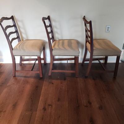 Three Upholstered Chairs