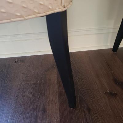Six Modern Upholstered Dining Chairs