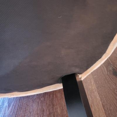 Six Modern Upholstered Dining Chairs
