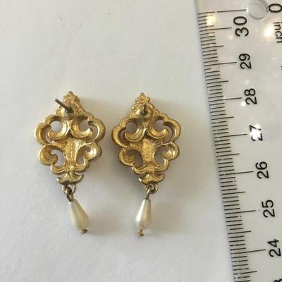Vintage Avon statement earrings