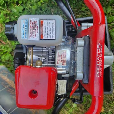 Predator Gas Auger Powerhead 56257 w 2 Augers No Fuel in tank to test