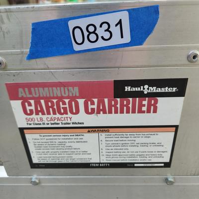 Haul Master Aluminum Cargo Carrier 500 Lbs