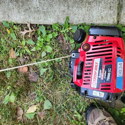 Troy Bilt TB685 EC Weed Wacker Edger untested no compression Cord pulls freely