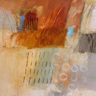 Original Abstract Painting Titled "Play Ground" by Karen Stastny