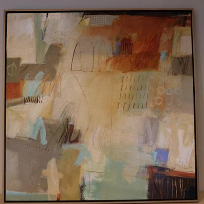 Original Abstract Painting Titled "Play Ground" by Karen Stastny