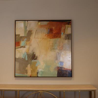 Original Abstract Painting Titled "Play Ground" by Karen Stastny
