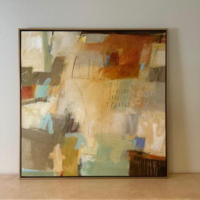 Original Abstract Painting Titled "Play Ground" by Karen Stastny