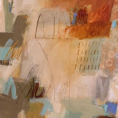 Original Abstract Painting Titled "Play Ground" by Karen Stastny