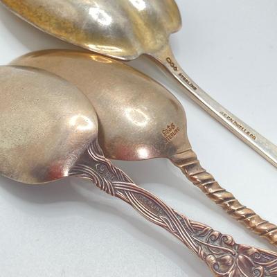 LOT 69: Collection of Sterling Spoons / Utensils (Personalized Included) - TW 245.74g