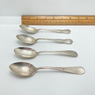LOT 69: Collection of Sterling Spoons / Utensils (Personalized Included) - TW 245.74g