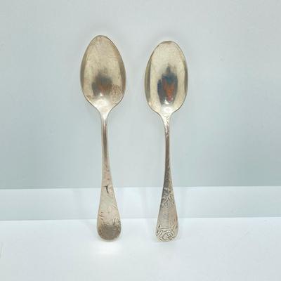 LOT 69: Collection of Sterling Spoons / Utensils (Personalized Included) - TW 245.74g