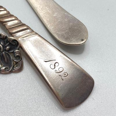 LOT 69: Collection of Sterling Spoons / Utensils (Personalized Included) - TW 245.74g