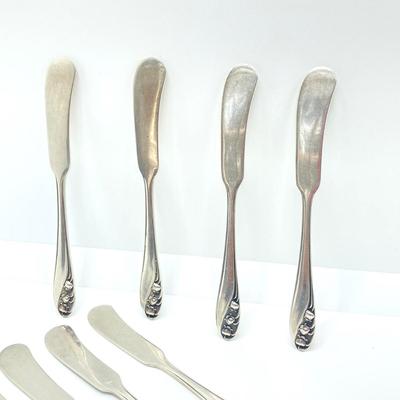 LOT 71: Gorham "Lily of the Valley" Sterling Flatware Set - Tw 1913.66g