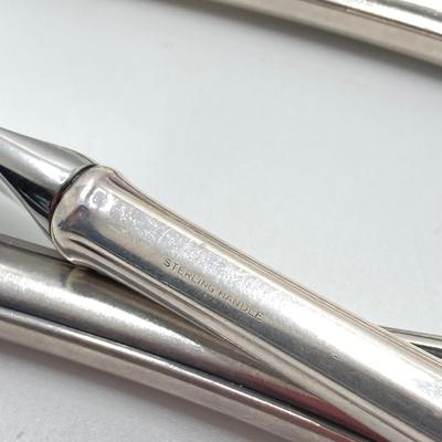 LOT 71: Gorham "Lily of the Valley" Sterling Flatware Set - Tw 1913.66g
