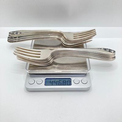 LOT 71: Gorham "Lily of the Valley" Sterling Flatware Set - Tw 1913.66g