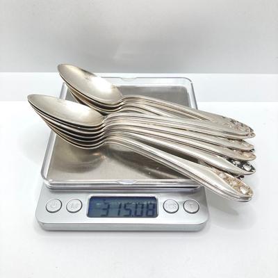 LOT 71: Gorham "Lily of the Valley" Sterling Flatware Set - Tw 1913.66g
