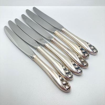 LOT 71: Gorham "Lily of the Valley" Sterling Flatware Set - Tw 1913.66g