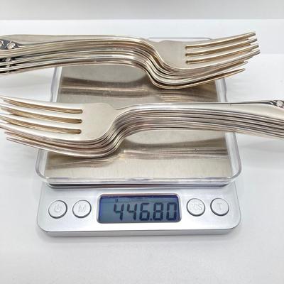 LOT 71: Gorham "Lily of the Valley" Sterling Flatware Set - Tw 1913.66g