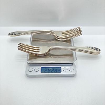 LOT 71: Gorham "Lily of the Valley" Sterling Flatware Set - Tw 1913.66g