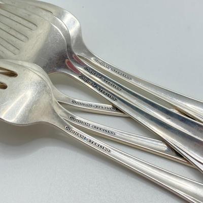 LOT 71: Gorham "Lily of the Valley" Sterling Flatware Set - Tw 1913.66g