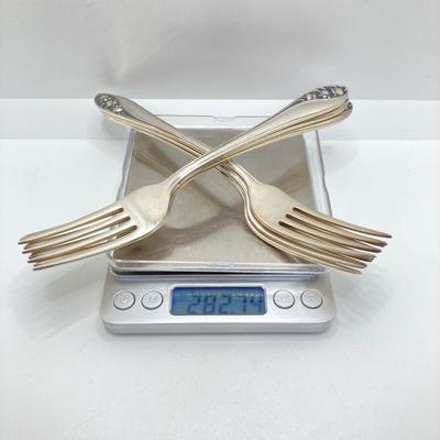 LOT 71: Gorham "Lily of the Valley" Sterling Flatware Set - Tw 1913.66g