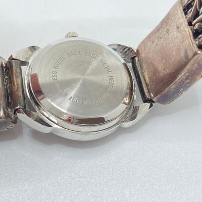 LOT 79: Quartz Japan Movt Watch with Sterling 925 Silver Band