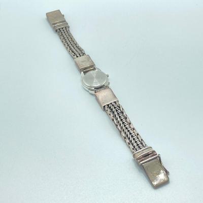 LOT 79: Quartz Japan Movt Watch with Sterling 925 Silver Band