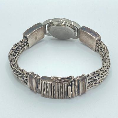 LOT 79: Quartz Japan Movt Watch with Sterling 925 Silver Band