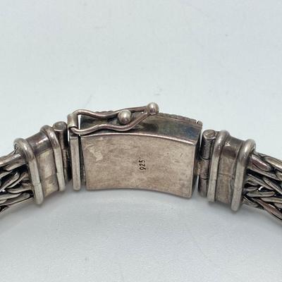 LOT 79: Quartz Japan Movt Watch with Sterling 925 Silver Band