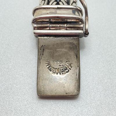 LOT 79: Quartz Japan Movt Watch with Sterling 925 Silver Band