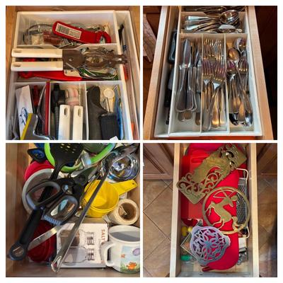 LOT 83: Clean Draw Cleanout: Flatware and More