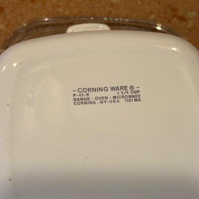 LOT: Corning Ware Collection: Cornflower Blue, Spice of Life, Corelle Vitelle
