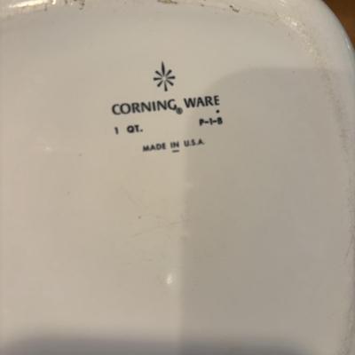 LOT: Corning Ware Collection: Cornflower Blue, Spice of Life, Corelle Vitelle