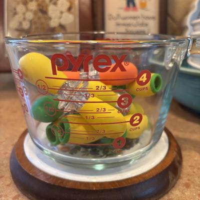 LOT 88: Fiesta Ware, Refrigerator Dishes, Corn on the Cob Dishes & Holders, Trivets, Quiche Dish w/Recipe