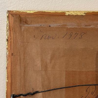 LOT 91: Antique Hand-Crafted Scrapbook, 1991 Alva Studio Victorian Women Sculpture and a Framed Floral Needlework 1978 & More
